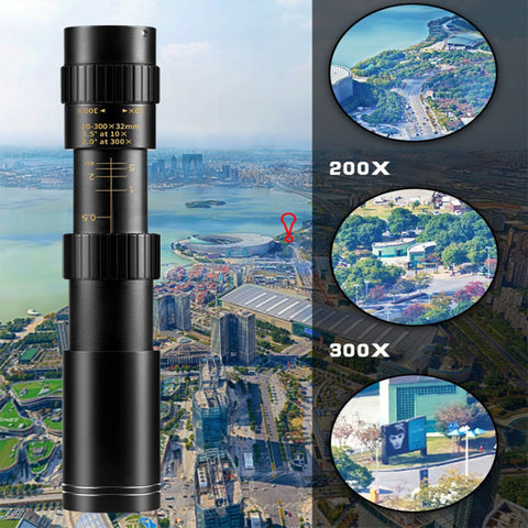 10-300X40 High Power Monocular Telescope