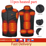 11 Areas Heated Vest Jacket